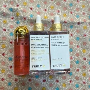 TRULY Travel After Shavel Oil/ Lip Oil Set